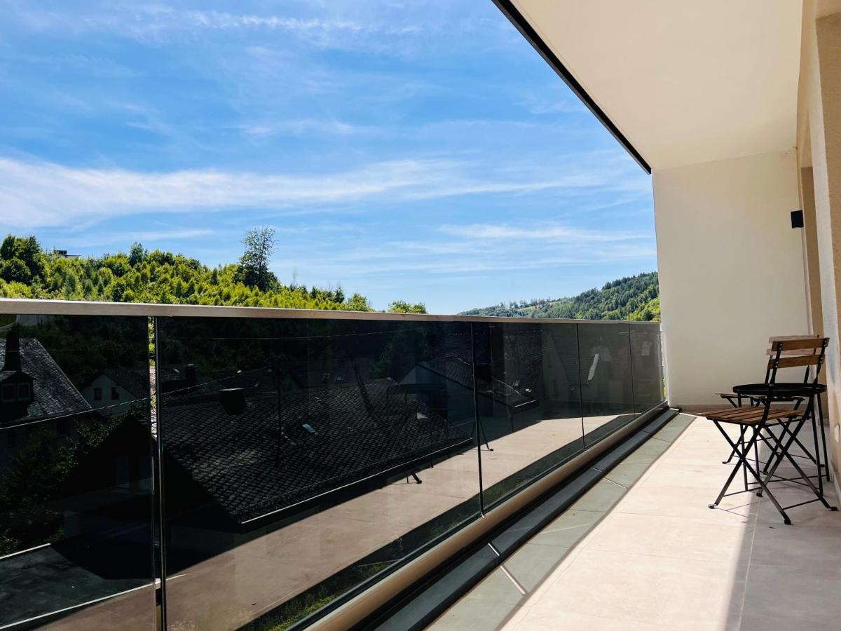 Idyllische Ferienwohnung Mit Balkon & Ausblick Arzbach Exterior foto